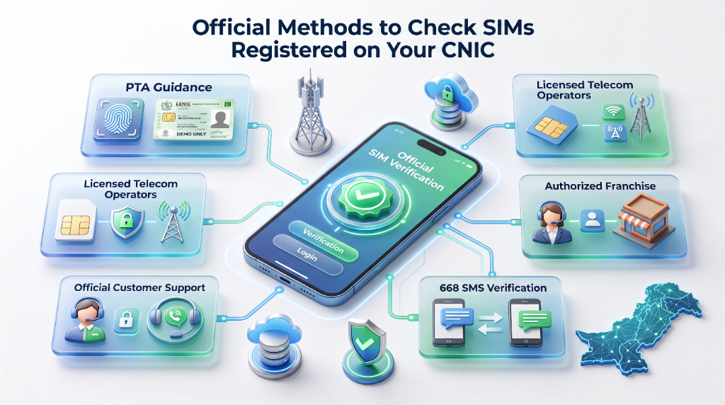 PTA SIM Check Pakistan (2026): Complete Official Guide to Verify Registered SIMs