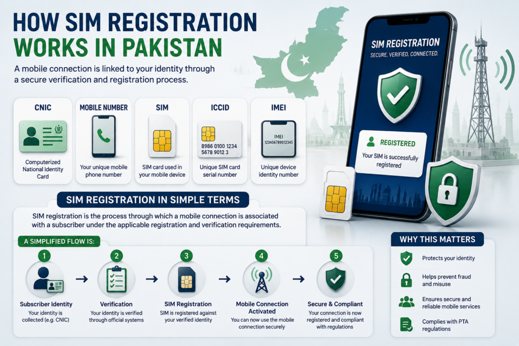 How SIM registration works in Pakistan