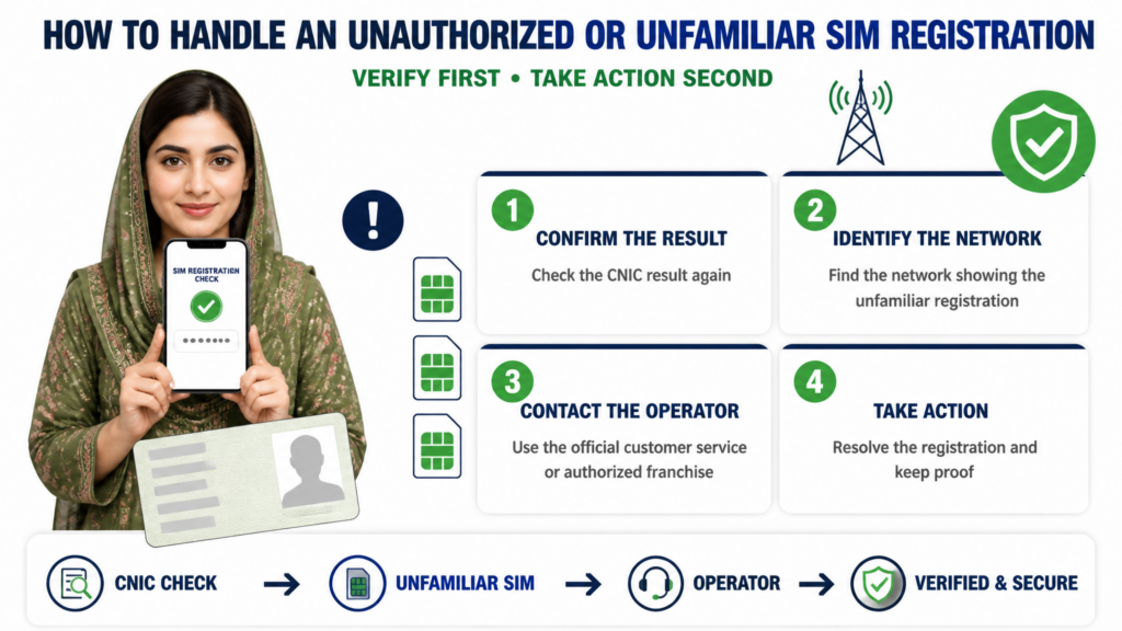 How to Handle Unauthorized or Unfamiliar SIM Registration
