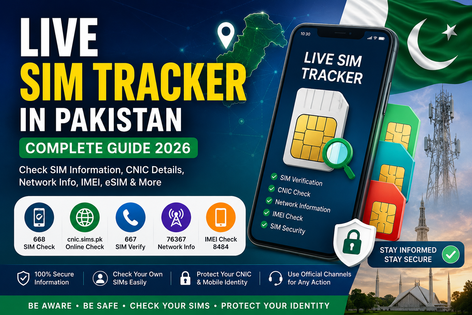 Live SIM Tracker in Pakistan: Complete Guide