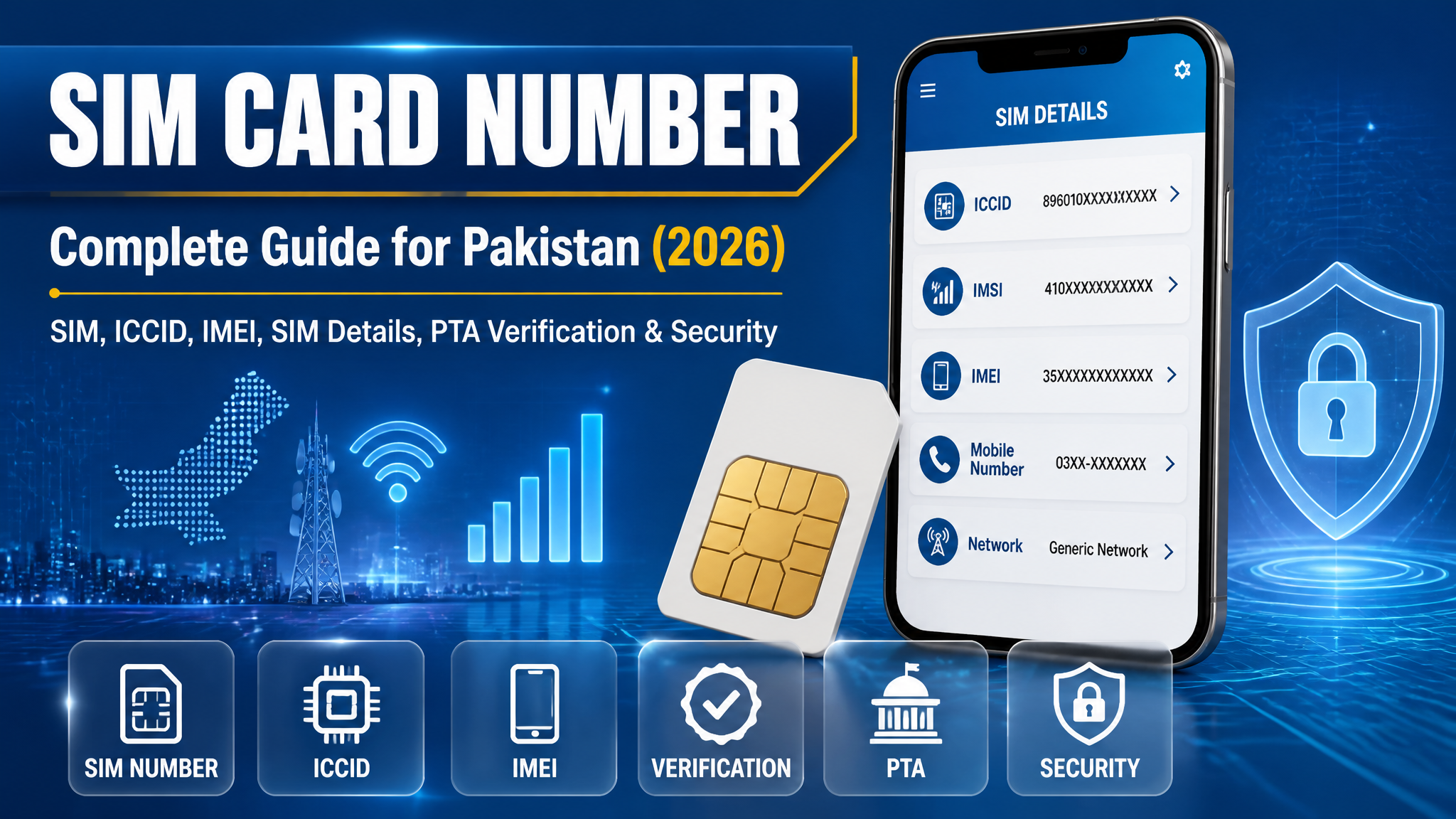 SIM Card Number: Complete Guide for Pakistan (2026)