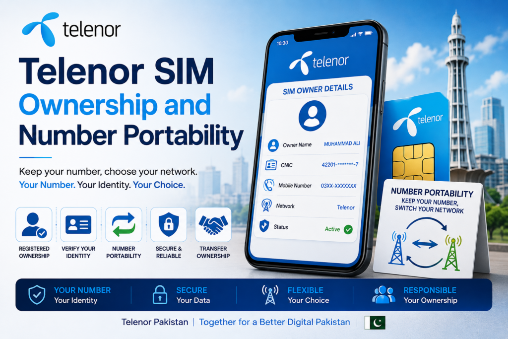 Telenor SIM Ownership and Number Portability