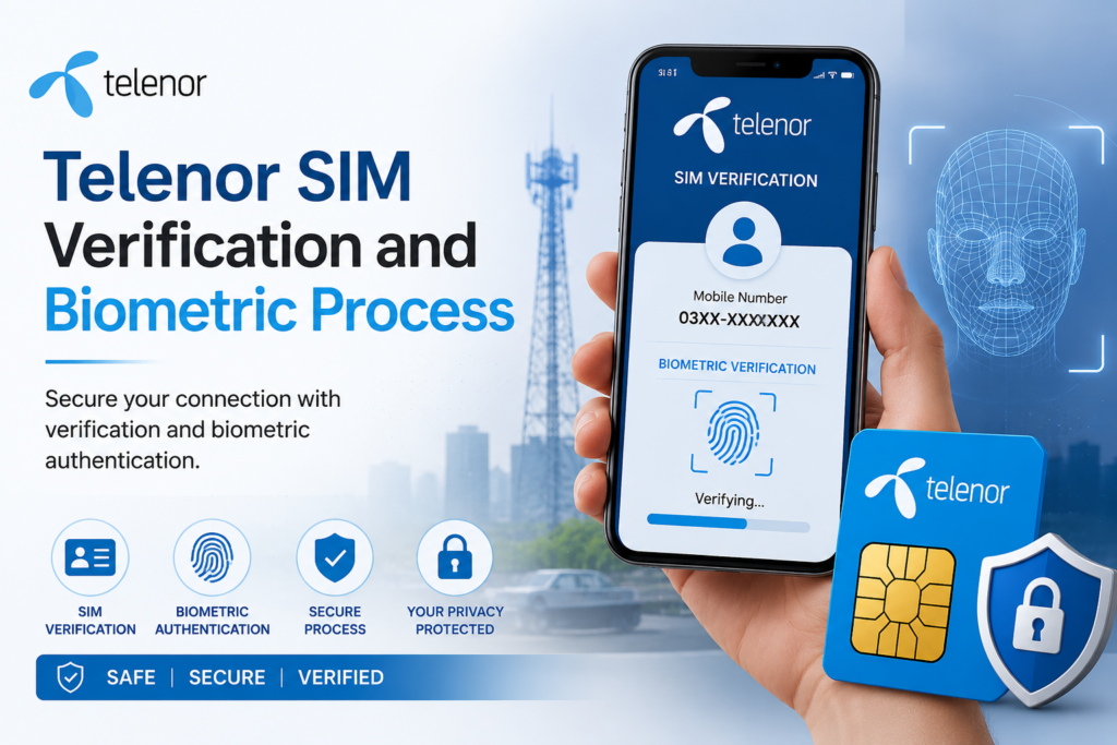 Telenor SIM Verification and Biometric Process